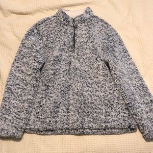 Oversized fleece 1/4 zip